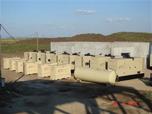Agent Powers solutions, location groupes �lectrog�nes 50 hz, de 20 � 5000 kVa 10 groupes �lectrog�nes avec leurs transfos et cuves fuel m�re s�par�e