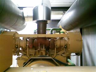 Installation cl� en main des centrales �lectrog�nes 915kVa Cat d'occasion, h�pital Armand Briard � Nogent