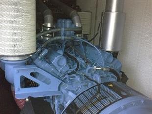 GE en conteneur OCCASION 800 KVA Interieur du conteneur