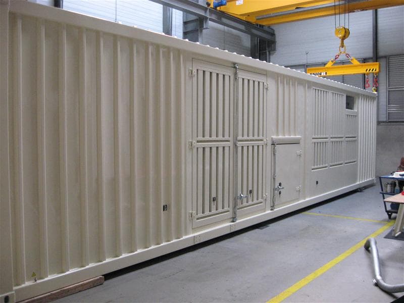 SCREG — centrale mobile neuve 1000 kVA sur remorque