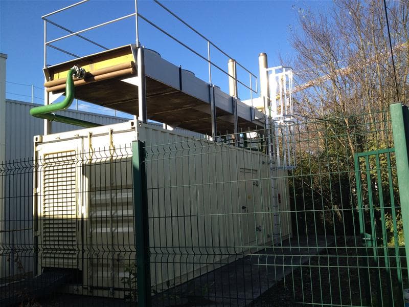 Centre E.Leclerc d'Orvault — groupe 2000 kVA MTU