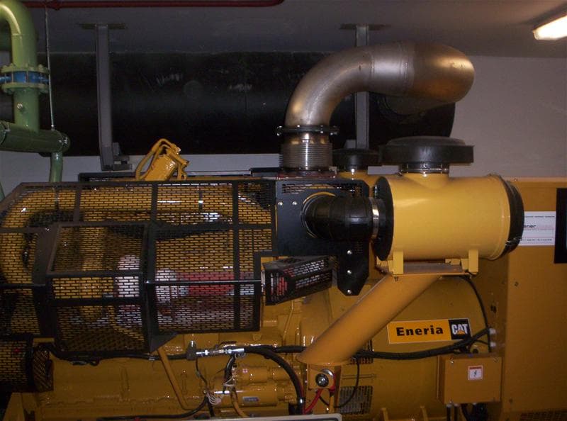 Clinique du Cèdre à Rouen — groupe 900 kVA Caterpillar neuf