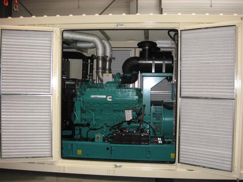 SCREG — centrale mobile neuve 1000 kVA sur remorque