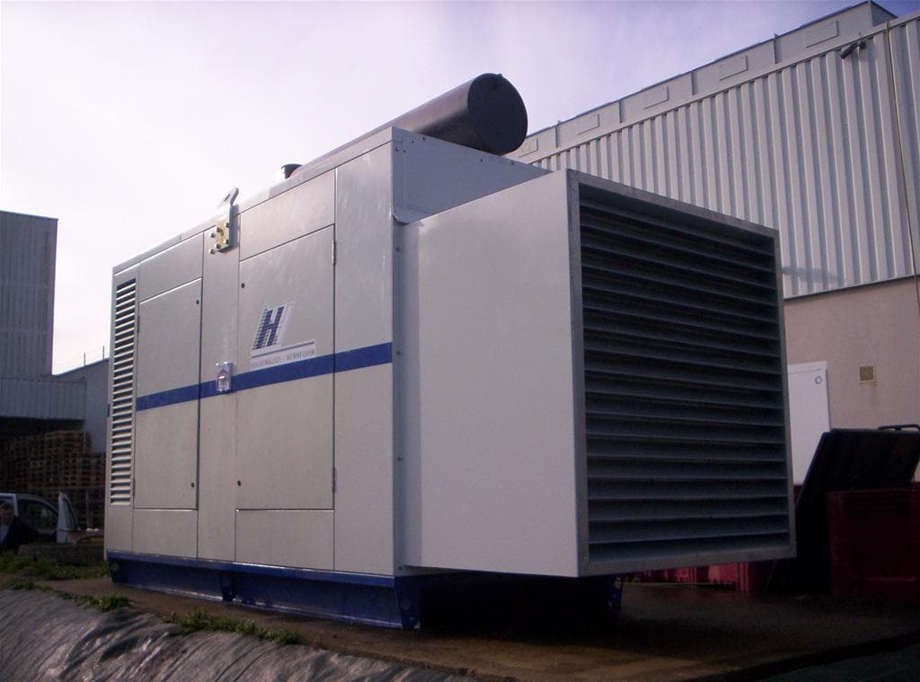 Super U de Janzé — groupe 400 kVA d'occasion