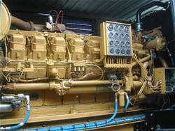 Pacifico Forages — centrale Caterpillar 4 × 2000 kVA (export)