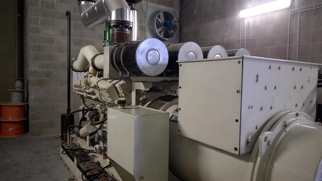 Centre Leclerc d'Avermes — groupe 1600 kVA Cummins