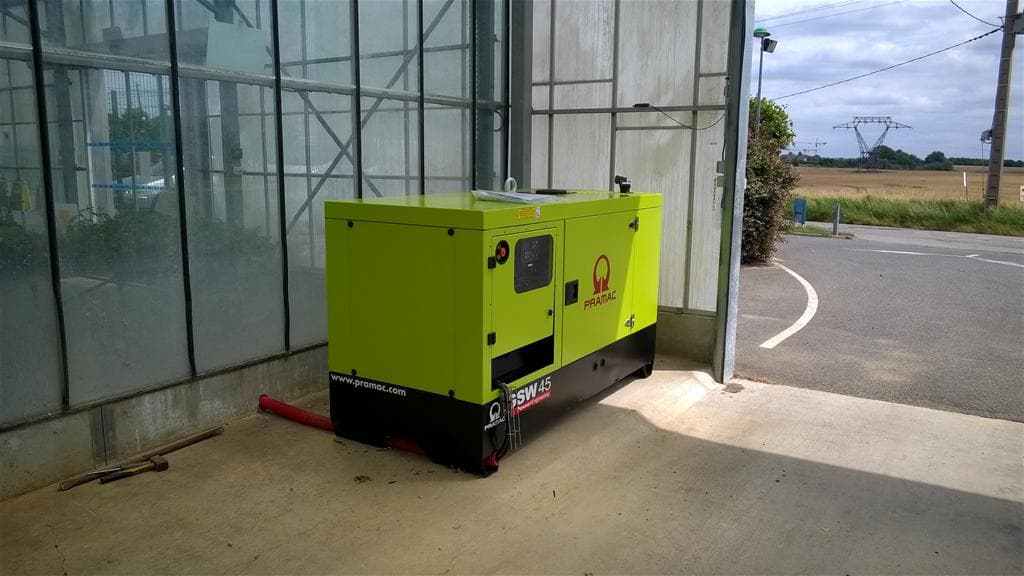 Serres de Noisy-le-Roi — groupe 45 kVA PRAMAC neuf