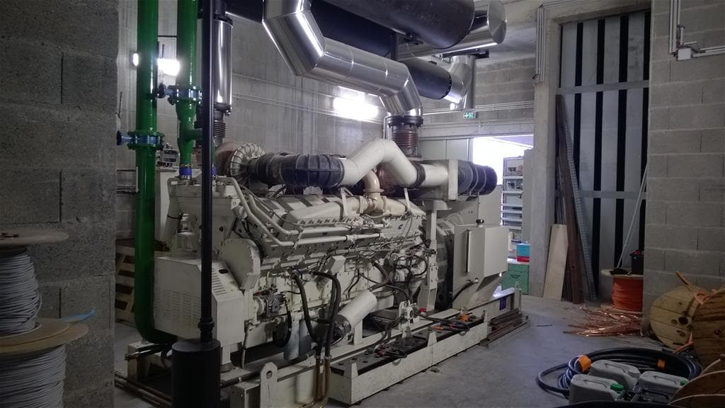 Centre Leclerc d'Avermes — groupe 1600 kVA Cummins