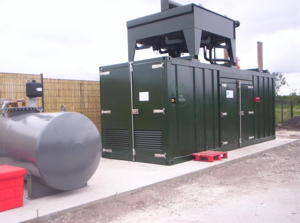 Centre Leclerc de Mios — groupe 800 kVA SDMO